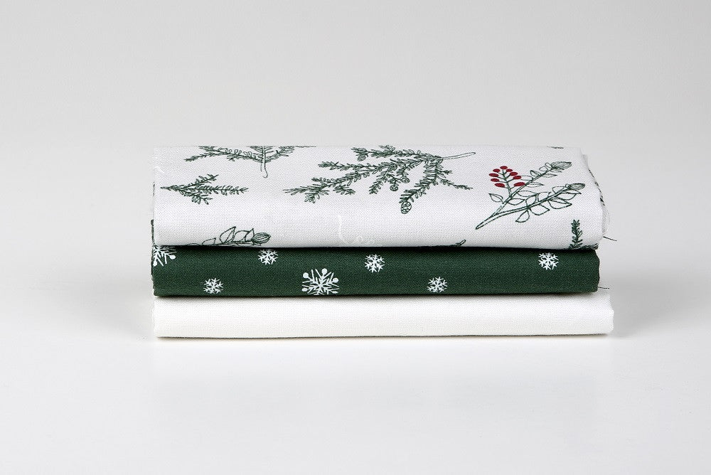 Quarter Fabric Pack - Cotton, Dailylike "Winter Tree" - KEY Handmade
- 1
