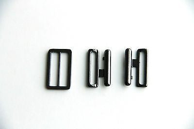 Bow Tie Hardware - 19mm, Metal, Joint Buckle Slide.