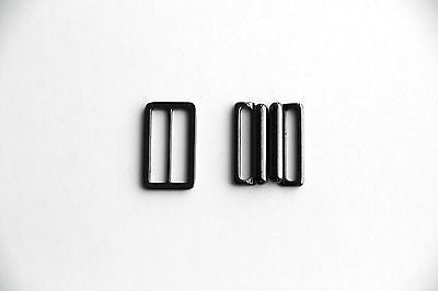 Bow Tie Hardware - 19mm, Metal, Joint Buckle Slide.