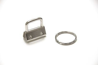 Key Fob Hardware - 1" (25mm), with 25mm Split Ring - KEY Handmade
 - 2
