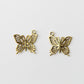 Charm - Butterfly, Antique Gold - KEY Handmade
 - 1