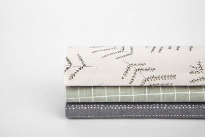 Quarter Fabric Pack - Linen Cotton, Dailylike "Neutral Colors" - KEY Handmade
 - 1