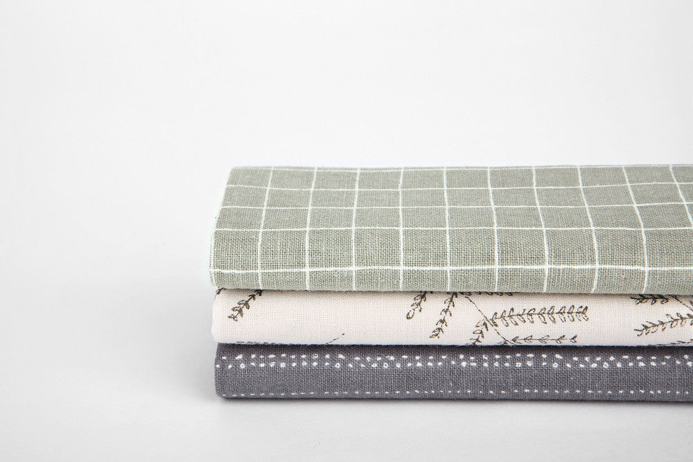 Quarter Fabric Pack - Linen Cotton, Dailylike "Neutral Colors" - KEY Handmade
 - 6