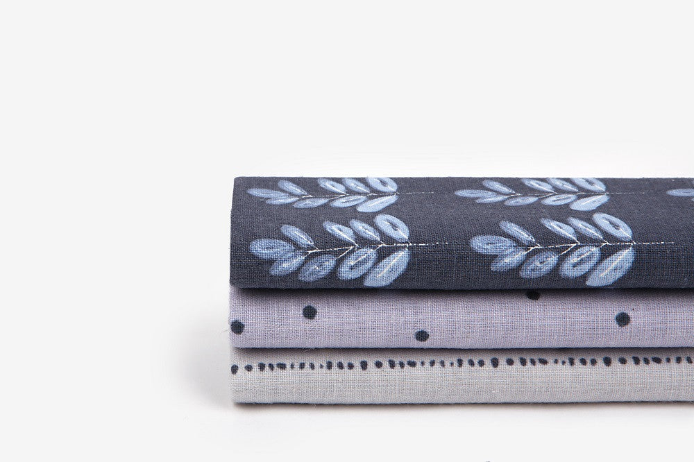 Quarter Fabric Pack - Linen Cotton, Dailylike "Misty Forest" - KEY Handmade
 - 1