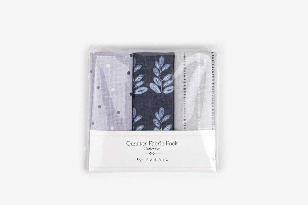 Quarter Fabric Pack - Linen Cotton, Dailylike "Misty Forest" - KEY Handmade
 - 5