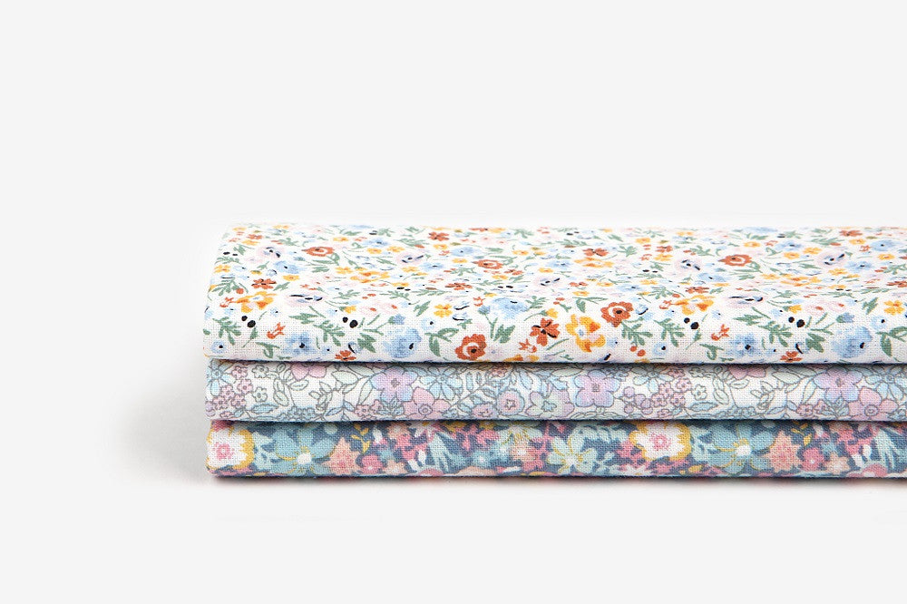 Quarter Fabric Pack - Cotton, Dailylike "A Tiny Flower" - KEY Handmade
 - 1