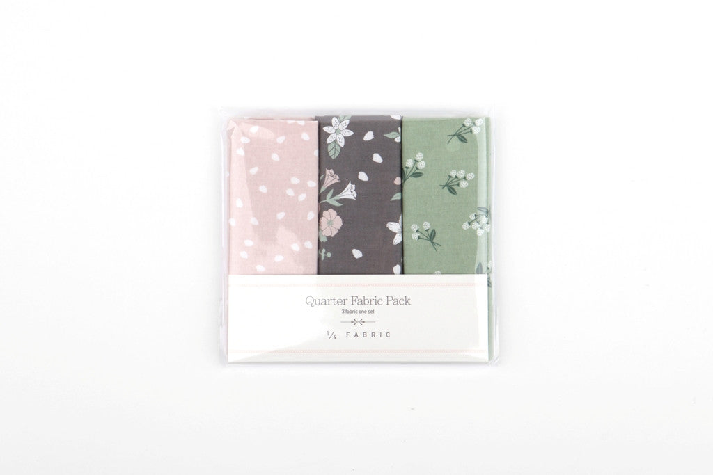 Quarter Fabric Pack - Cotton, Dailylike "Flowers Fall" - KEY Handmade
 - 6