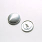 Cover Button - 22mm, Round, Wire Back - KEY Handmade
 - 2