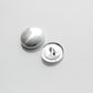 Cover Button - 18mm, Round, Wire Back - KEY Handmade
 - 2