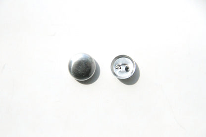 Cover Button - 12mm, Round, Wire Back - KEY Handmade
 - 1