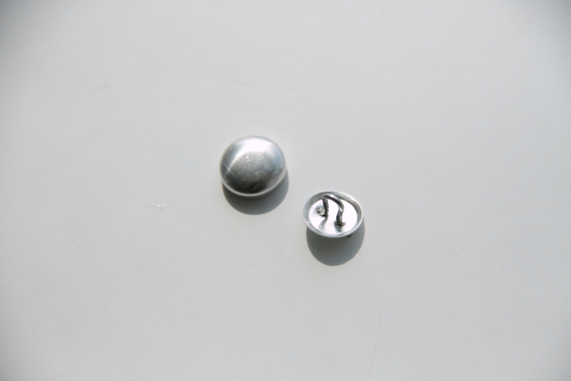 Cover Button - 12mm, Round, Wire Back - KEY Handmade
 - 2