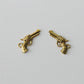 Charm - Gun, Antique Gold - KEY Handmade
 - 1