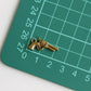 Charm - Gun, Antique Gold - KEY Handmade
 - 3