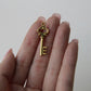 Charm - Key, Antique Gold - KEY Handmade
 - 2