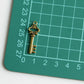 Charm - Key, Antique Gold - KEY Handmade
 - 3