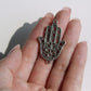 Connector - Hamsa, Antique Silver - KEY Handmade
 - 2