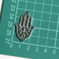Connector - Hamsa, Antique Silver - KEY Handmade
 - 3
