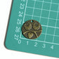 Charm - Owl Couple, Antique Brass - KEY Handmade
 - 3