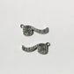 Charm - Measuring tape, Antique Silver - KEY Handmade
 - 1