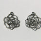 Charm - Rose, Antique Silver - KEY Handmade
 - 1