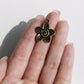 Charm - Flower, Antique Brass - KEY Handmade
 - 2