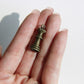 Charm - Chess Piece, Antique Brass - KEY Handmade
 - 2