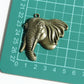 Charm - Elephant, Antique Brass - KEY Handmade
 - 3