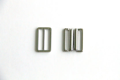 Bow Tie Hardware - 19mm, Metal, Joint Buckle Slide.