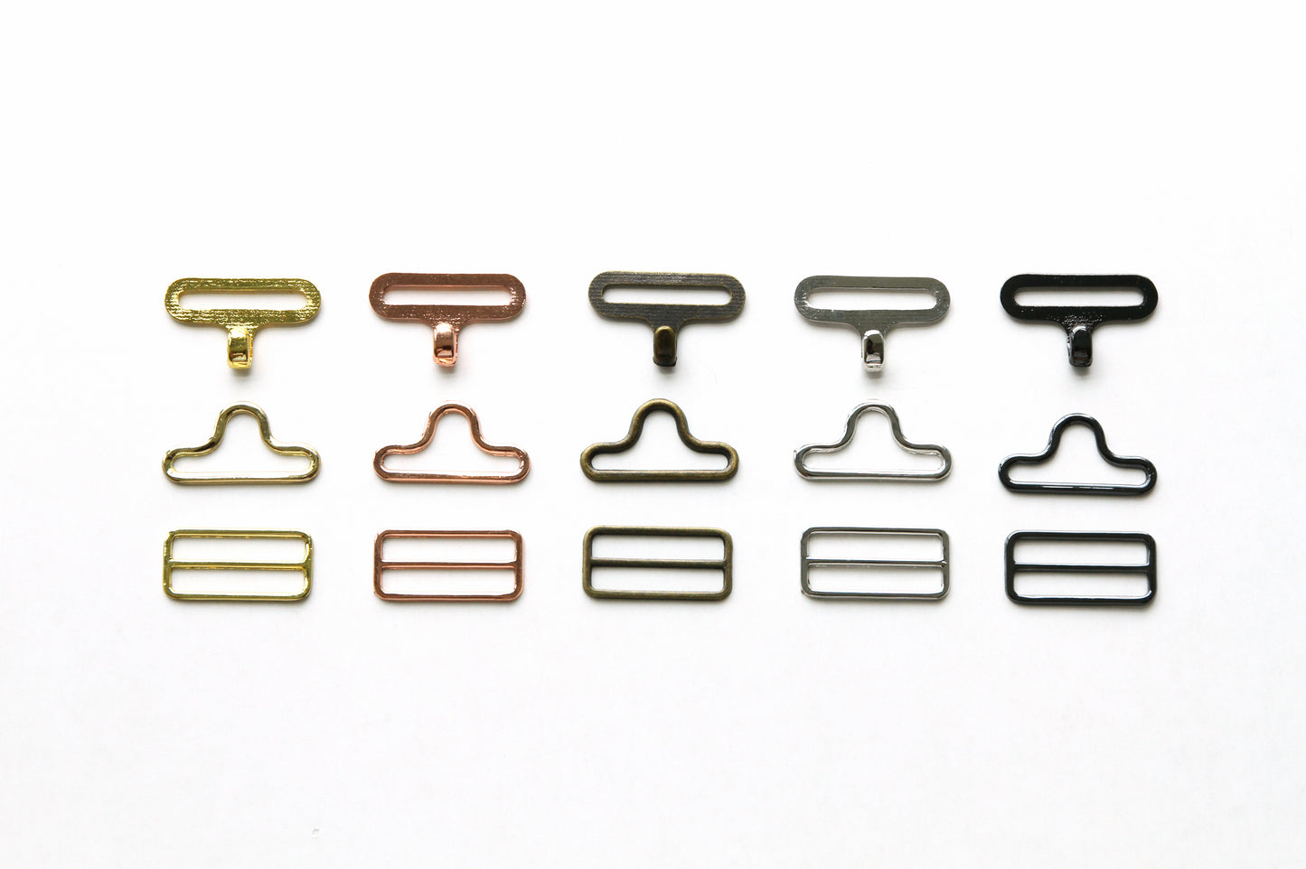 Bow Tie Hardware - 19mm, Metal, Slide Eye Hook.