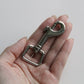 Snap Hook - 3/4 inch, Metal, Heavy Duty, Silver - KEY Handmade
 - 2