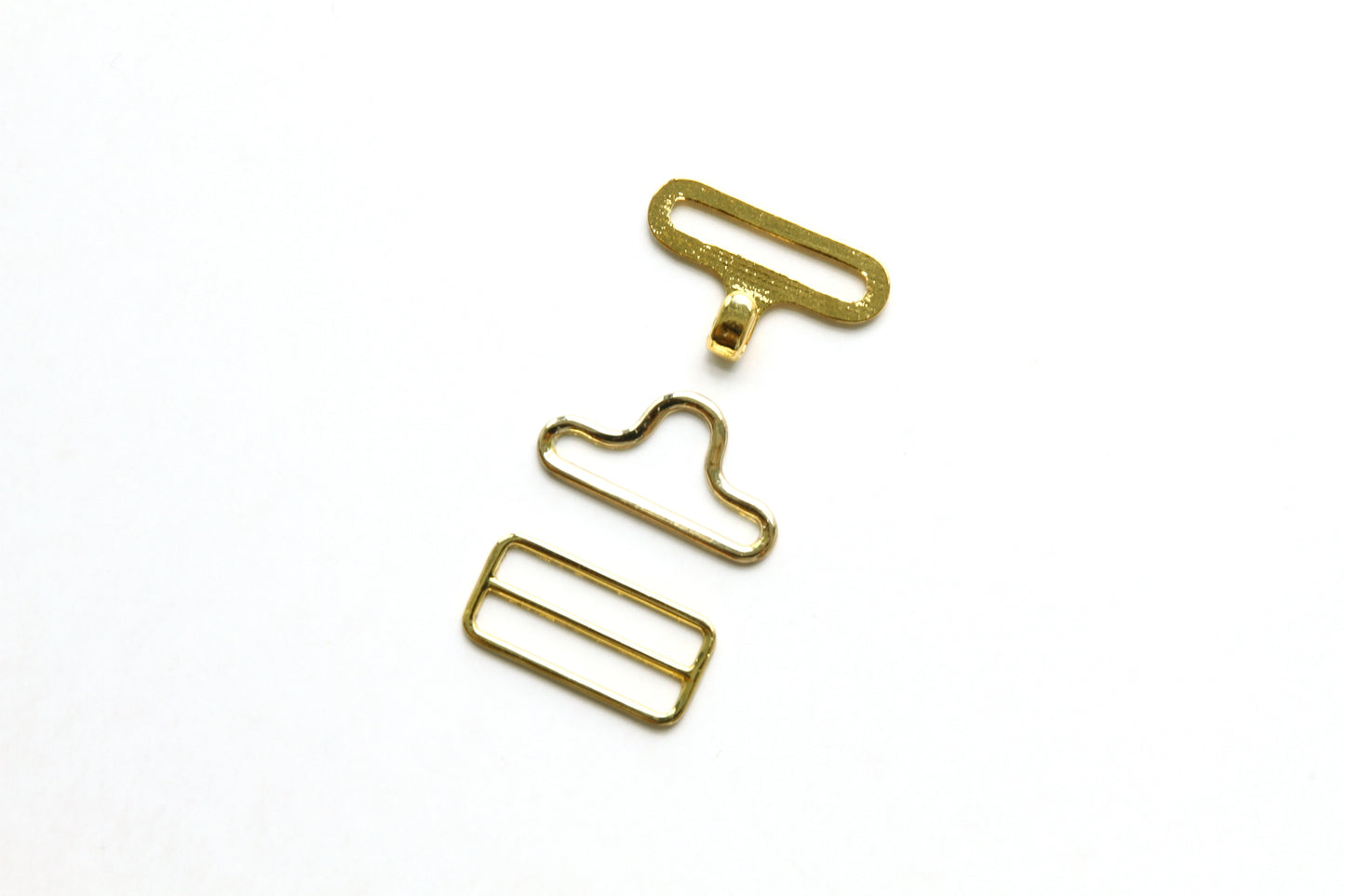 Bow Tie Hardware - 19mm, Metal, Slide Eye Hook.