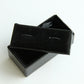 Cufflink Case - Leather Look, Black - KEY Handmade
 - 2