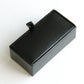 Cufflink Case - Leather Look, Black - KEY Handmade
 - 1