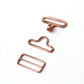 Bow Tie Hardware - 19mm, Metal, Slide Eye Hook.
