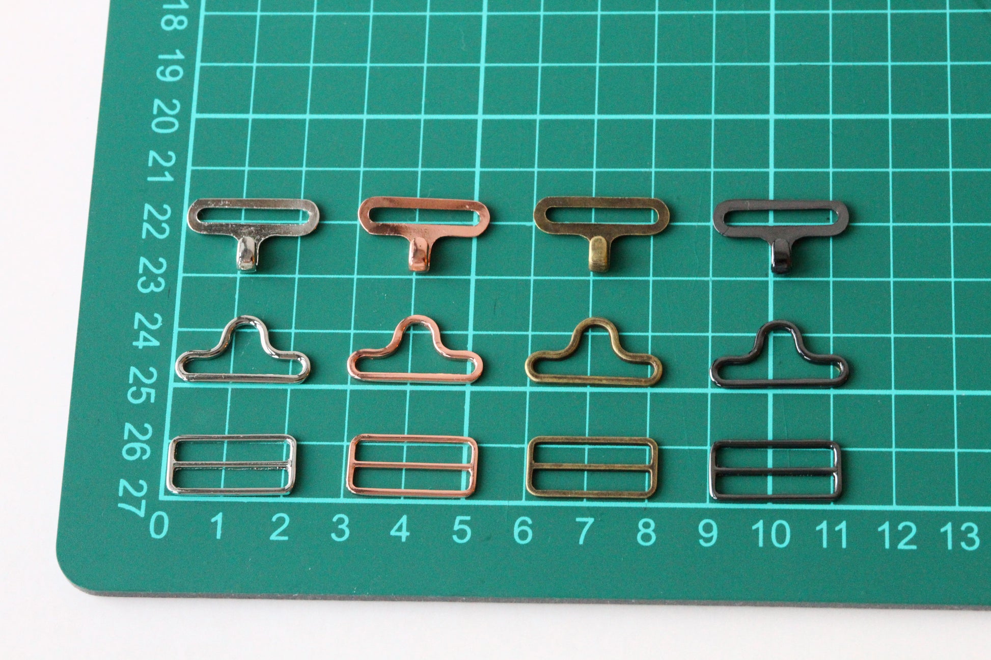 Bow Tie Hardware - 19mm, Metal, Slide Eye Hook - KEY Handmade
 - 7