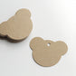 Paper Tag - Teddy Bear Shape - KEY Handmade
 - 1