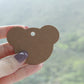 Paper Tag - Teddy Bear Shape - KEY Handmade
 - 2