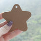 Paper Tag - Star Shape - KEY Handmade
 - 2