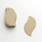 Paper Tag - Leave Shape - KEY Handmade
 - 1