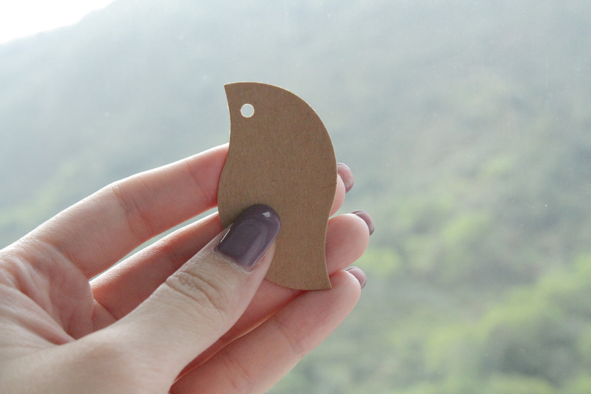 Paper Tag - Leave Shape – KEY Handmade