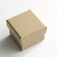 Kraft Box - Base and Lid, 4.3cm x 4.3cm x 3.8cm - KEY Handmade
 - 1