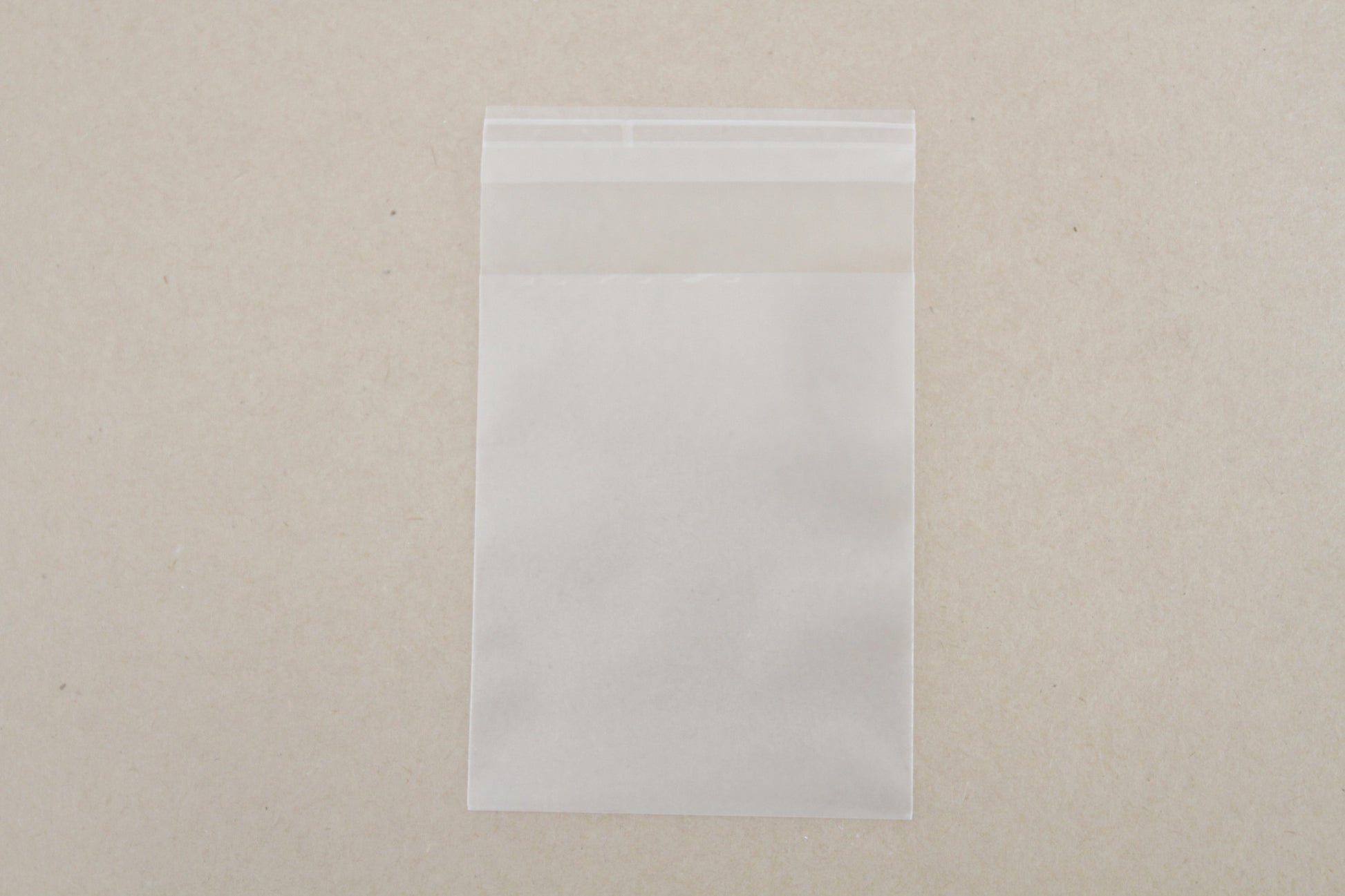 Plastic Bags - Self Adhesive, Matt, 8cm x 10cm - KEY Handmade
 - 1