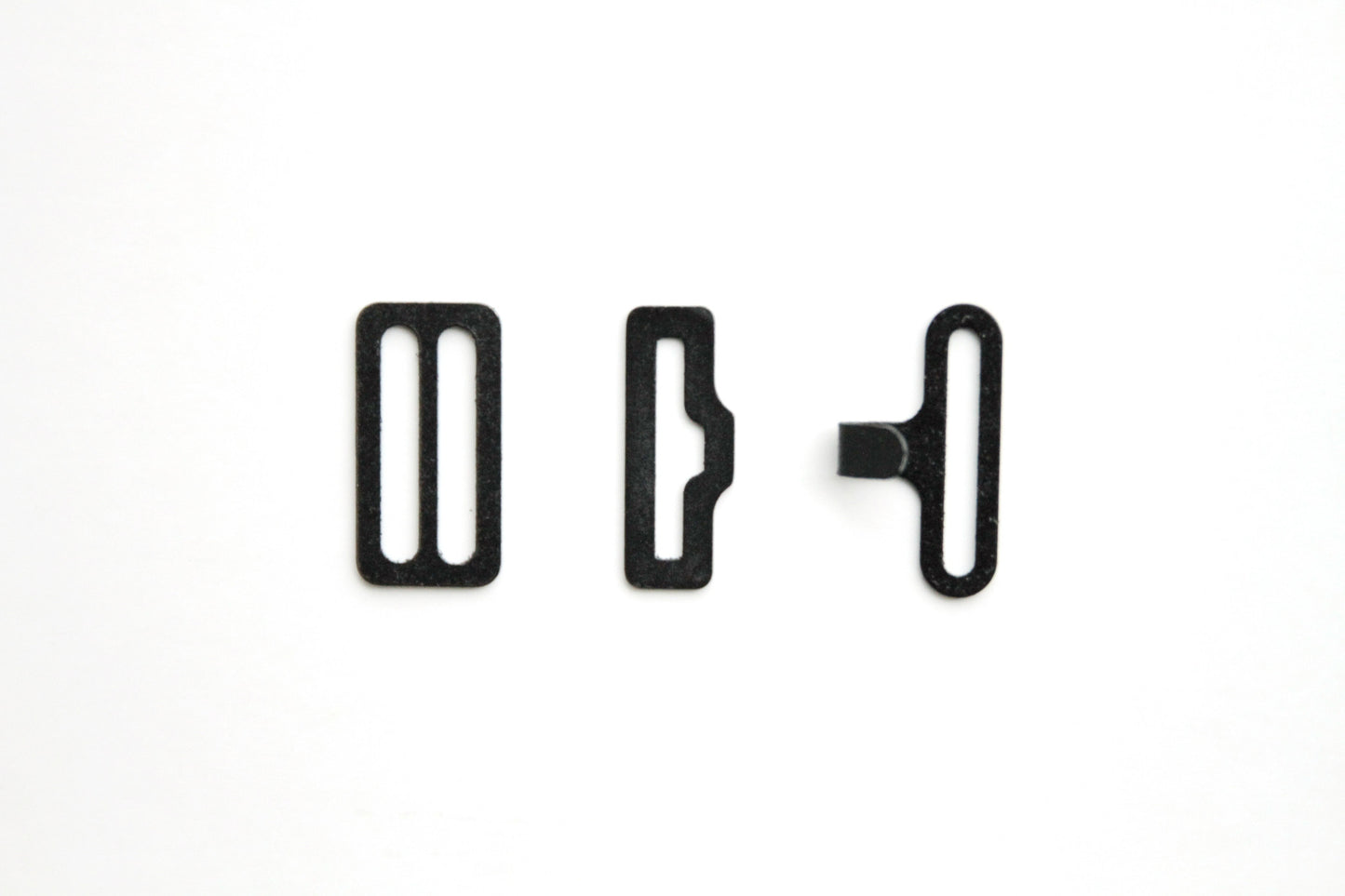 Bow Tie Hardware - 16mm, Metal, Slide Eye Hook.