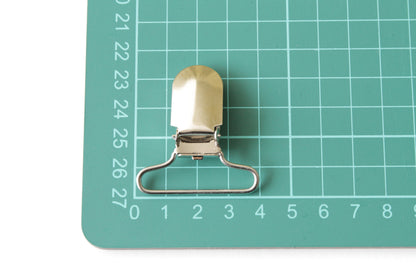 Suspender Hardware - 35mm, Clip Only - KEY Handmade
 - 3