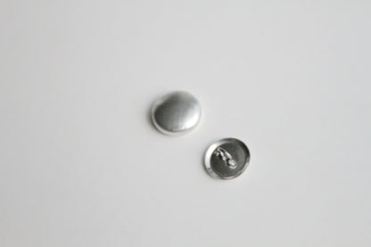 Cover Button - 15mm, Round, Wire Back - KEY Handmade
 - 2