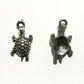 Charm - Turtle, Antique Silver - KEY Handmade
 - 1