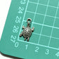 Charm - Turtle, Antique Silver - KEY Handmade
 - 3