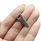 Charm - Saw, Antique Silver - KEY Handmade
 - 2
