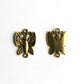 Charm - Butterfly, Antique Gold - KEY Handmade
 - 1