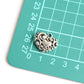 Charm - Heart, Antique Silver - KEY Handmade
 - 3